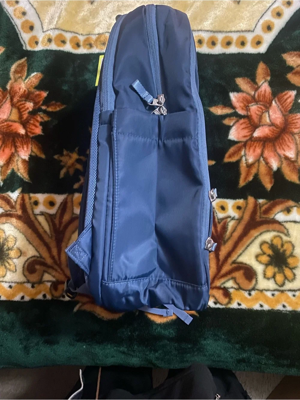 all in motion Blue Everyday Backpack with Subtle Logo
